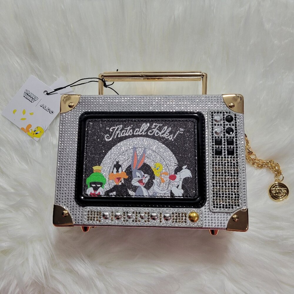 Looney Toons x Aldo TV Screen Crossbody Bag